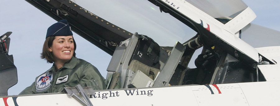 Retired Col. Nicole Malachowski